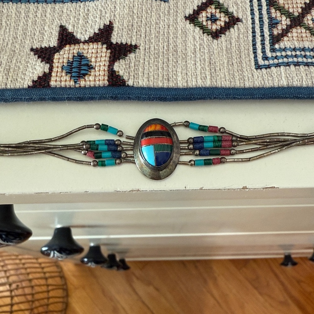 Sterling Silver Southwestern Bracelet